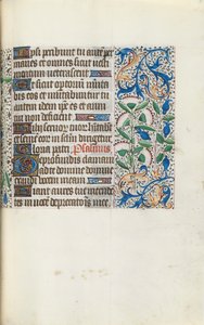 Book of Hours Use of Rouen: fol. 90r, c. 1470 by Master of the Geneva Latini