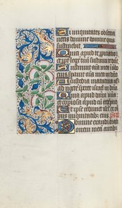Book of Hours Use of Rouen: fol. 90v by Master of the Geneva Latini