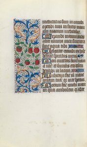 Book of Hours Use of Rouen: fol. 91v, c. 1470 by Master of the Geneva Latini