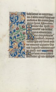 Book of Hours Use of Rouen: fol. 98v by Master of the Geneva Latini