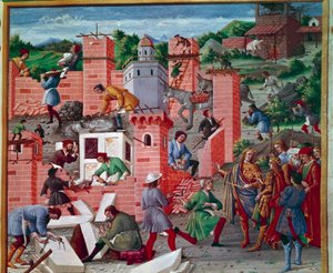 The construction of the city of Rome