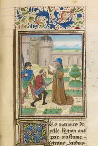The Death of Parmenion, c. 1470-1475 by Master of the Jardin de vertueuse consolation