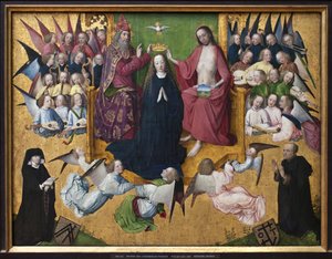 The coronation of Mary