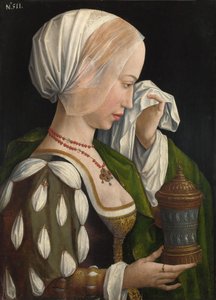 The Magdalen Weeping by Master of the Magdalen Legend,