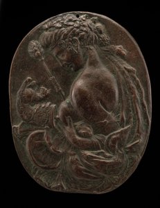 A Bacchante by Master of the Martelli Mirror