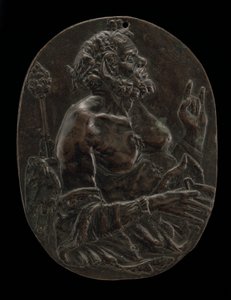A Satyr by Master of the Martelli Mirror