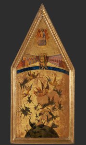 The Fall of the Rebellious Angels by Master of the Rebel Angels