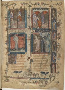 Miniature from a Manuscript of the Roman de la Rose by Guillaume de Lorris and Jean de Meun