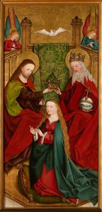 The Coronation of the Blessed Virgin Mary by Master of the Sacristy of Kaufbeuren