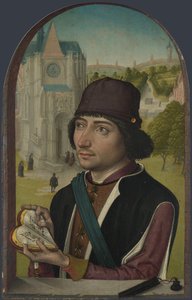 Portrait of a Young Man by Master of the View of St. Gudule