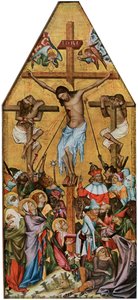 The Kaufmann Crucifixion by Master of the Vyssi Brod Altar