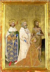 Richard II of England with his patron saints