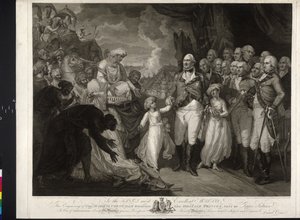 Marquis Cornwallis with the Two Indian Princes by Mather Brown