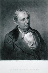 James Fenimore Cooper (1789-1851), engraved by Henry Bryan Hall after a daguerreotype by Mathew (after) Brady