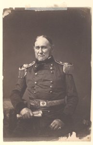 Major General David E. Twiggs by Mathew B. Brady