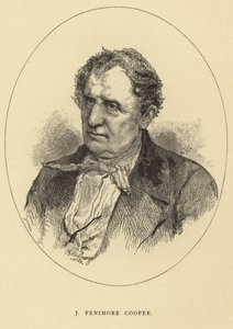 Portrait of James Fenimore Cooper by Mathew B. Brady