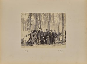 Potter and Staff by Mathew B. Brady