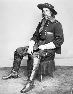 General George A. Custer by Mathew Brady