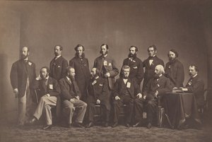 Members of the New York Sanitary Commission, ca. 1860 by Mathew Brady