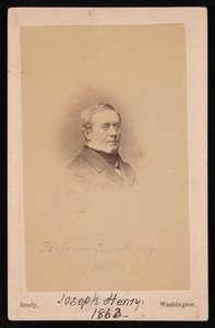 Portrait of Joseph Henry 1797-1878 by Mathew Brady