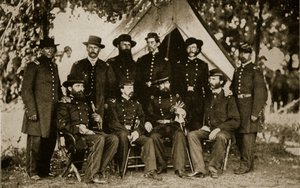 General Jefferson C. Davis and Staff