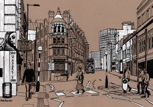 Croydon High Street, 2016 by Matt Bannister