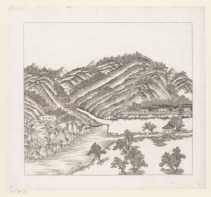 View of a Part of the Imperial Summer Palace in Chengde (Jehol), China