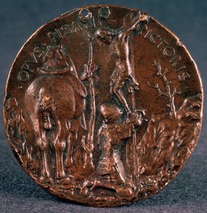 Medail to the glory of Sigismondo Pandolfo Malatesta Reverse by Matteo di Andrea de Pasti