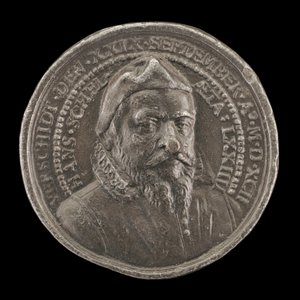 Hans Schel, 1518-1592, Patrician of Nuremberg [obverse], 1592 by Matthäus Carl