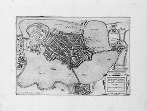 Mantua by Matthaus Greuter
