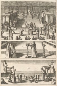 Plate from Topographia Italiae, 1688 by Matthaus Merian