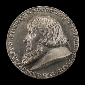 Friedrich the Elder, Margrave of Brandenburg-Ansbach (obverse) by Matthes Gebel