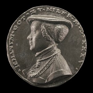 Magdalena Rummel, Wife of Lorenz Staiber 1509 [reverse], 1535 by Matthes Gebel