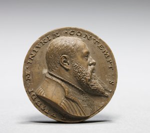 Model for the Obverse of the Medal of Son of Martin III Geuder by Matthes Gebel