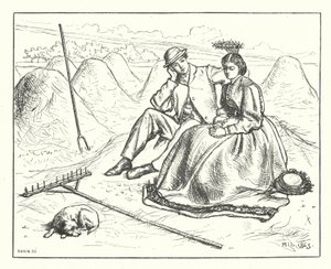 In Clover by Matthew James (attr. to) Lawless