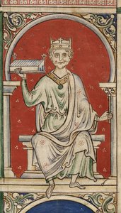 King William Rufus from the Historia Anglorum, Chronica Majora