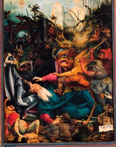 Detail of the Temptation of St Anthony the Great, Altarpiece of Issenheim (detail)