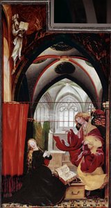 The Annunciation, Altarpiece of Issenheim by Matthias (c.1480 1528) Grunewald