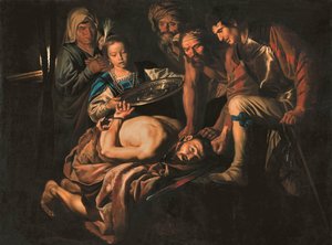 The Beheading of Saint John the Baptist by Matthias Stomer
