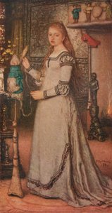 Girl with a Distaff, c1873