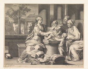 Holy Family with Zacharias, Elizabeth, and John the Baptist