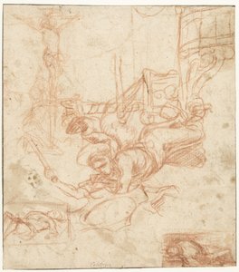 Studies for Religious Paintings by Mattia Preti