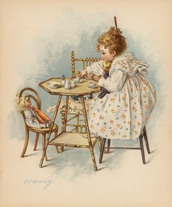 Maternal Cares by Maud Humphrey