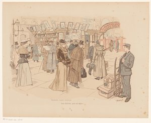 Charing Cross Station by Mauge