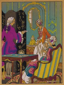Illustration for Histoire de Manon Lescaut by Maurice Berty