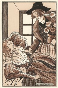 Illustration for Scenes de la Vie de Boheme by Henri Murger by Maurice Berty