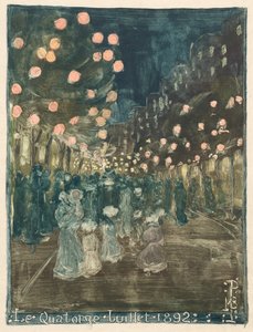 Bastille Day by Maurice Brazil Prendergast