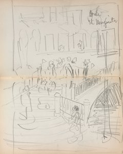 Italian Sketchbook: Bridge St. Margarita by Maurice Brazil Prendergast