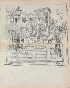 Italian Sketchbook: Bridge with Figures