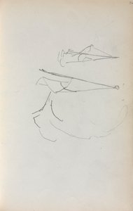 Italian Sketchbook: Sails Page 36, 1898-1899